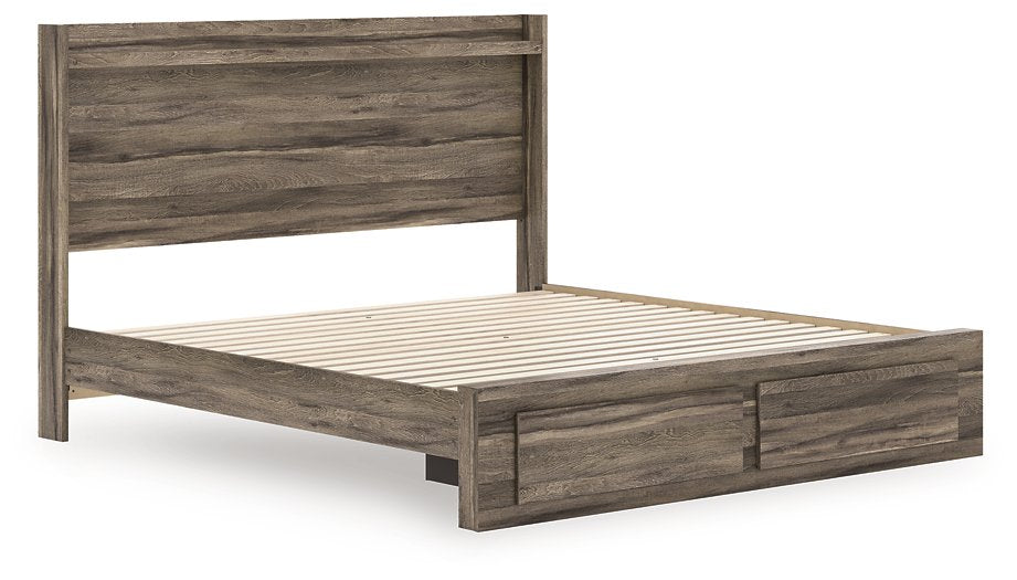 Elbrim Panel Storage Bed - Abundant Home Collections