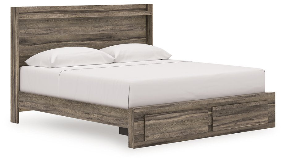 Elbrim Panel Storage Bed - Abundant Home Collections