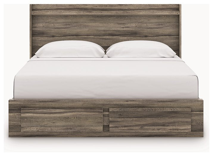 Elbrim Panel Storage Bed - Abundant Home Collections