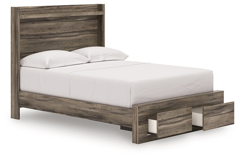 Elbrim Panel Storage Bed - Abundant Home Collections