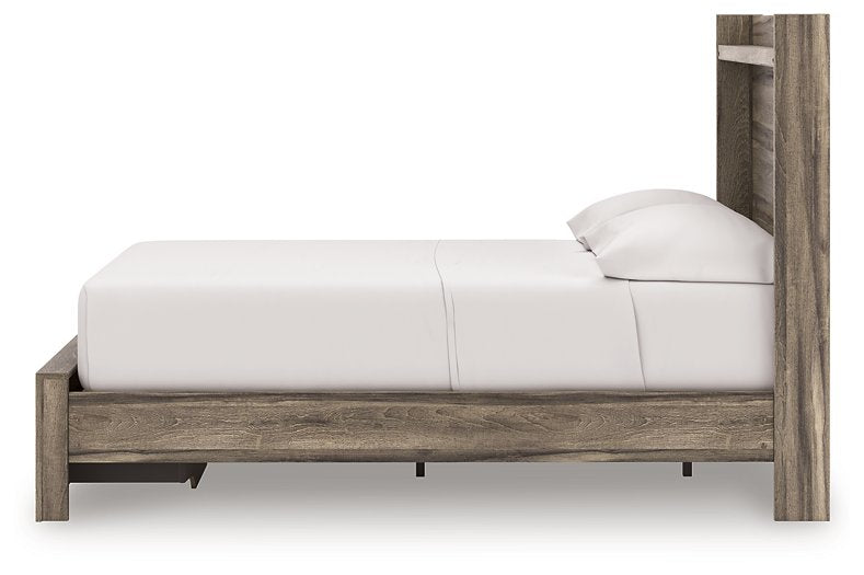 Elbrim Panel Storage Bed - Abundant Home Collections