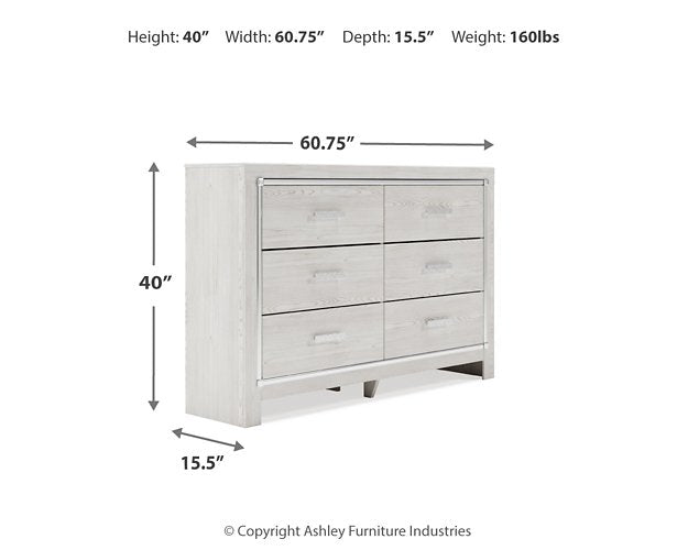 Altyra Dresser and Mirror - Abundant Home Collections