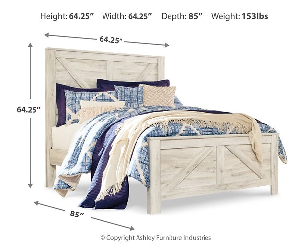 Bellaby Crossbuck Bed - Abundant Home Collections