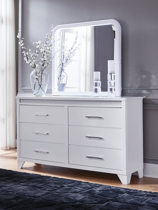 Jarlee Dresser and Mirror - Abundant Home Collections