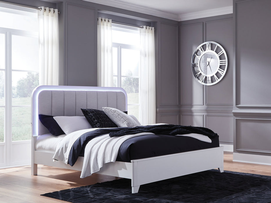 Jarlee Upholstered Bed - Abundant Home Collections