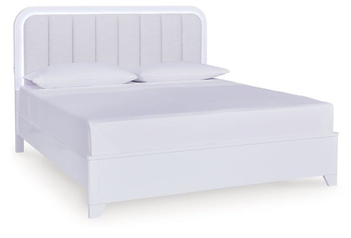 Jarlee Upholstered Bed - Abundant Home Collections