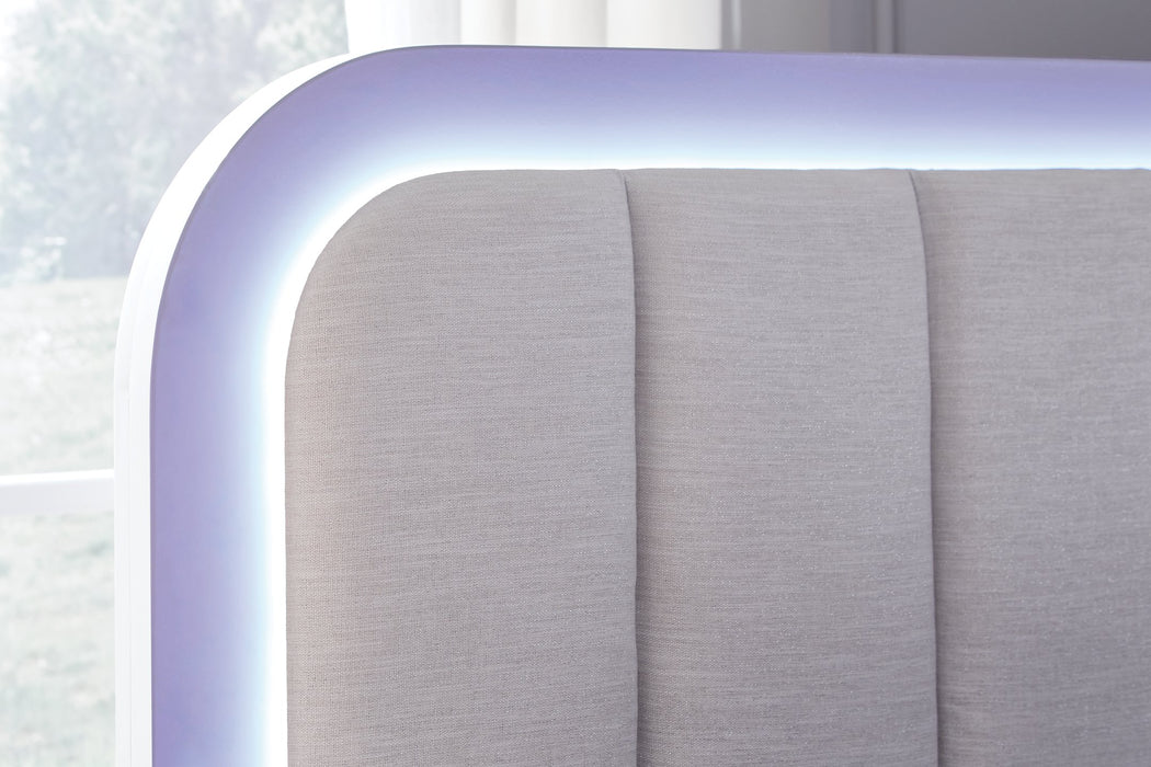 Jarlee Upholstered Bed - Abundant Home Collections
