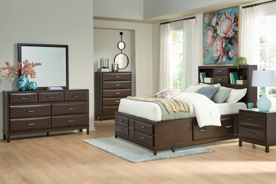 Vanmore Storage Bed - Abundant Home Collections