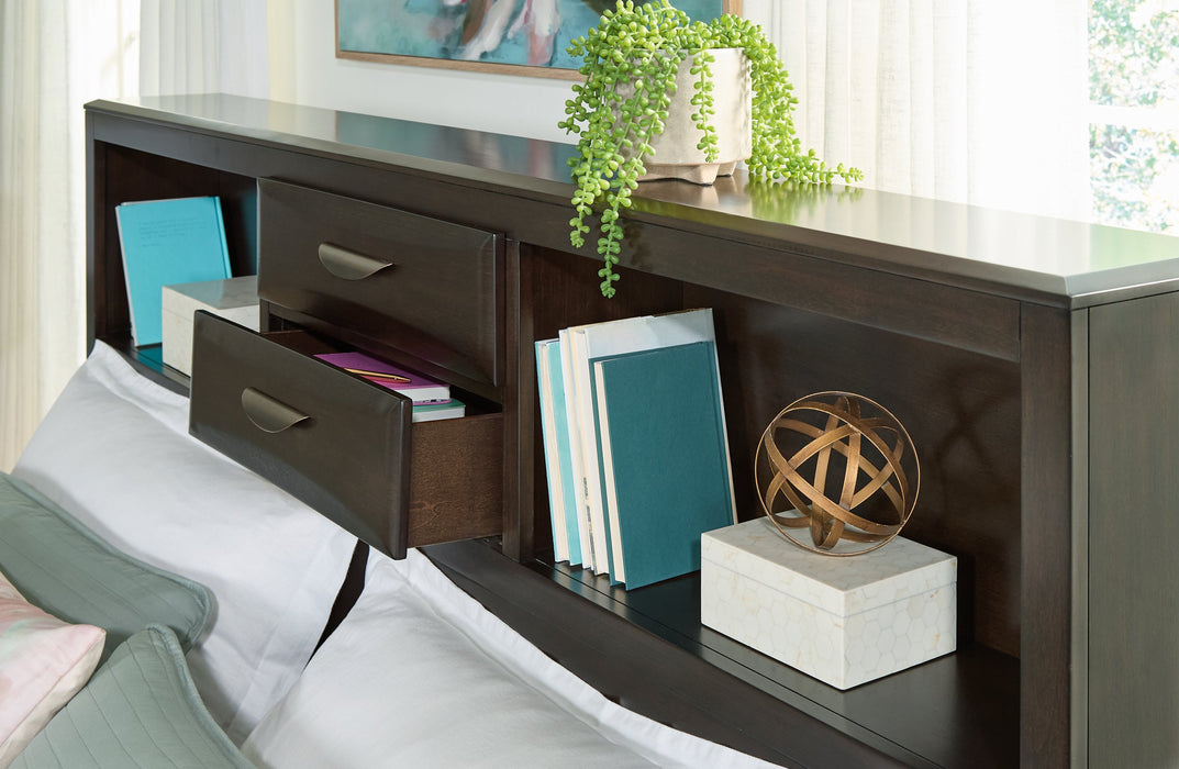 Vanmore Storage Bed - Abundant Home Collections