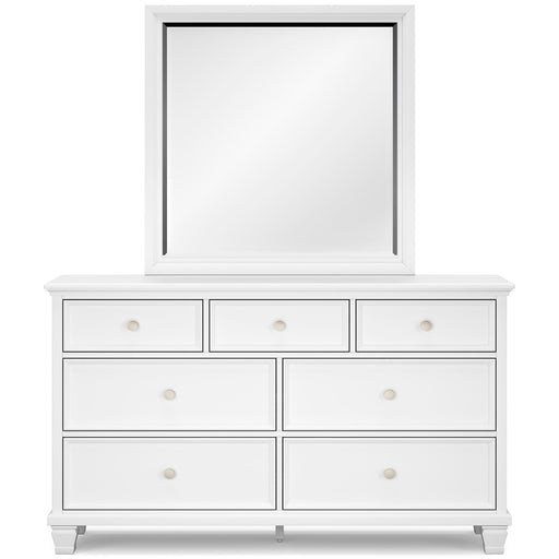 Fortman Dresser and Mirror - Abundant Home Collections