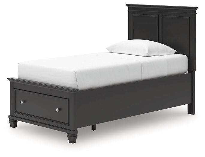Lanolee Panel Storage Bed - Abundant Home Collections