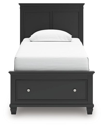 Lanolee Panel Storage Bed - Abundant Home Collections