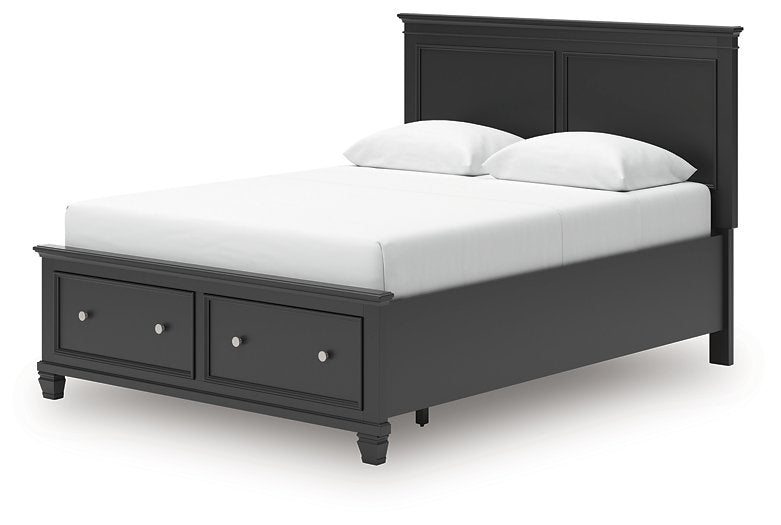 Lanolee Panel Storage Bed - Abundant Home Collections