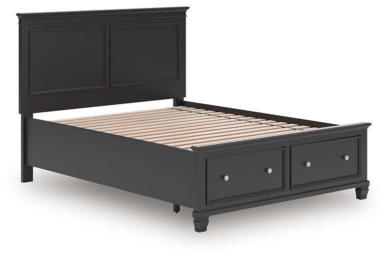 Lanolee Panel Storage Bed - Abundant Home Collections