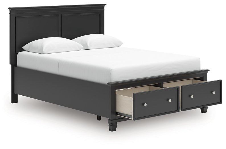 Lanolee Panel Storage Bed - Abundant Home Collections