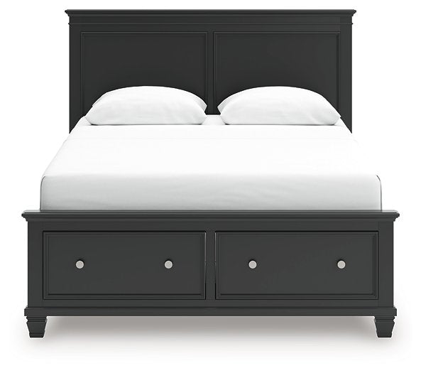 Lanolee Panel Storage Bed - Abundant Home Collections