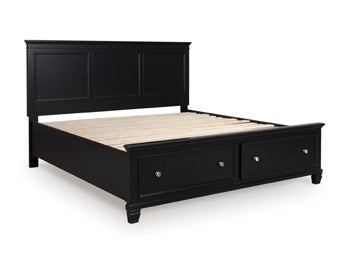Lanolee Panel Storage Bed - Abundant Home Collections