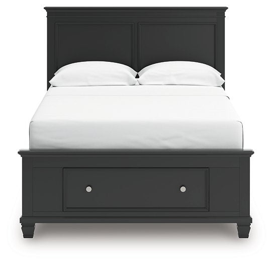 Lanolee Panel Storage Bed - Abundant Home Collections