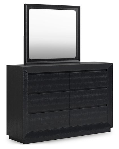 Londer Dresser and Mirror - Abundant Home Collections