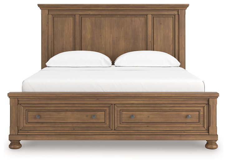 Feddinger Panel Storage Bed - Abundant Home Collections