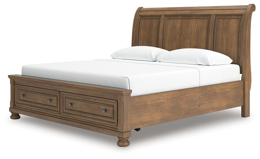 Feddinger Panel Storage Bed - Abundant Home Collections