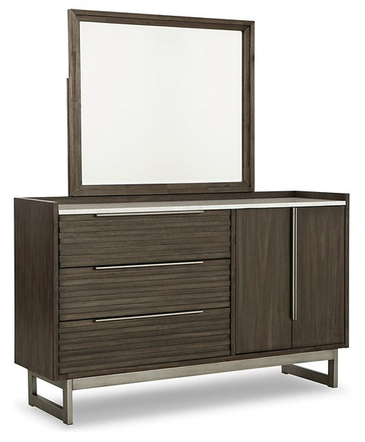 Arkenton Dresser and Mirror - Abundant Home Collections