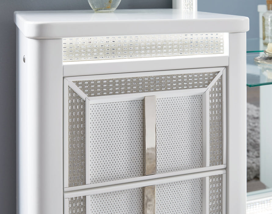Chalanna Vanity with Mirror - Abundant Home Collections
