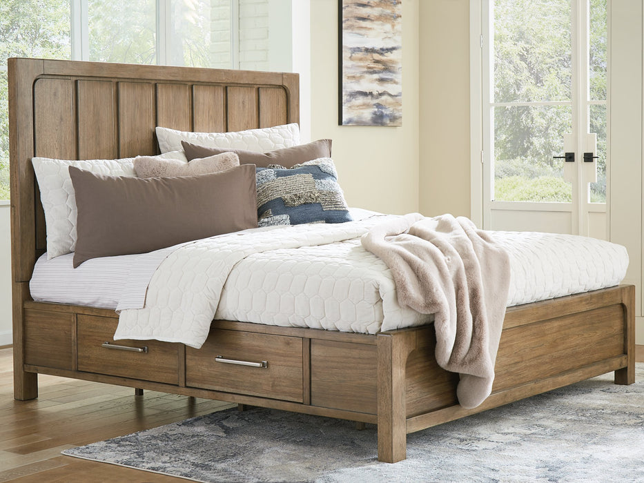 Cabalynn Bed with Storage - Abundant Home Collections