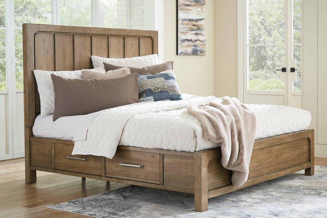 Cabalynn Bed with Storage - Abundant Home Collections