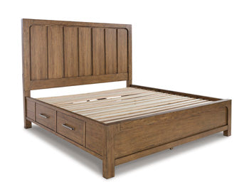 Cabalynn Bed with Storage - Abundant Home Collections