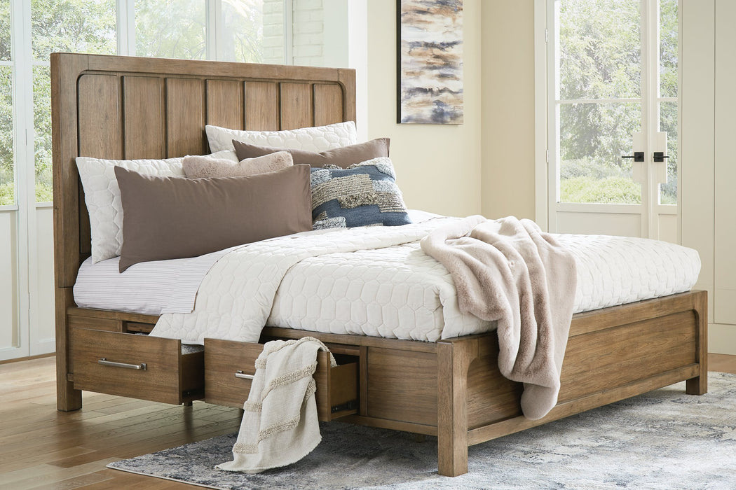 Cabalynn Bed with Storage - Abundant Home Collections