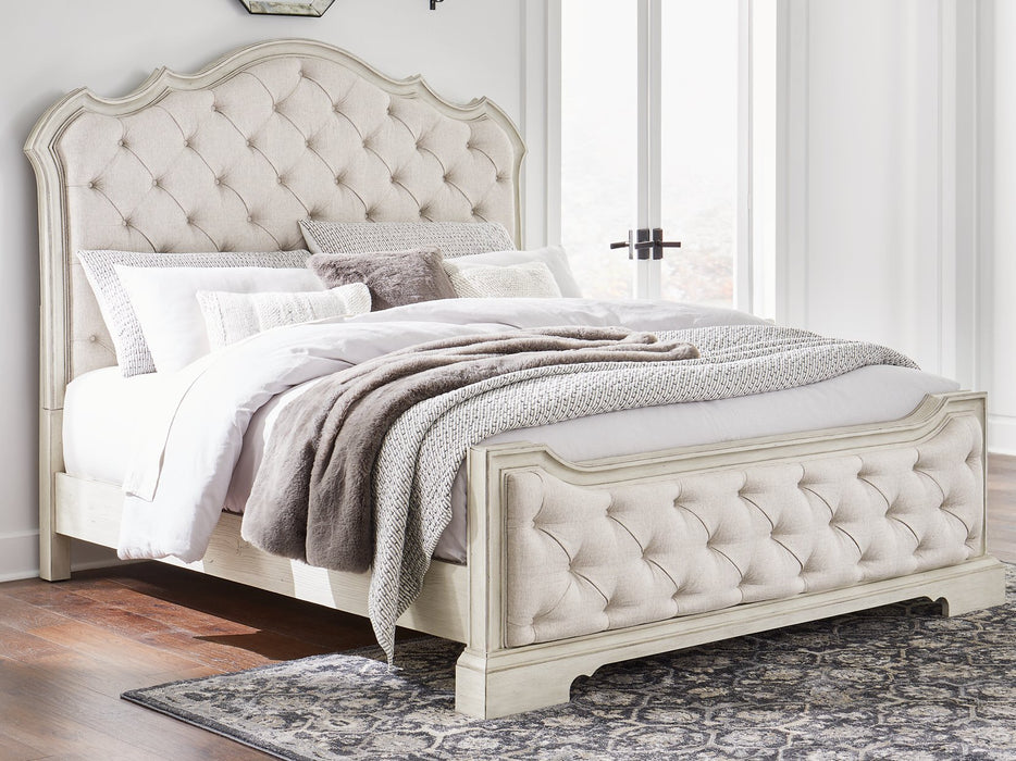 Arlendyne Upholstered Bed - Abundant Home Collections