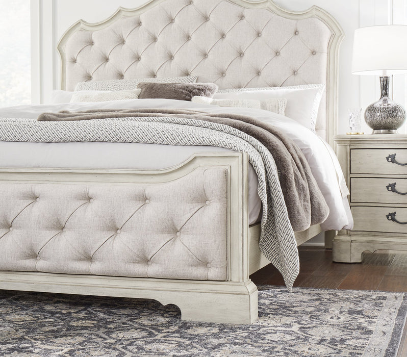 Arlendyne Upholstered Bed - Abundant Home Collections