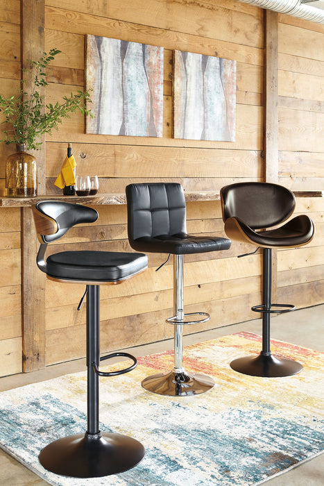 Bellatier Adjustable Height Bar Stool - Abundant Home Collections