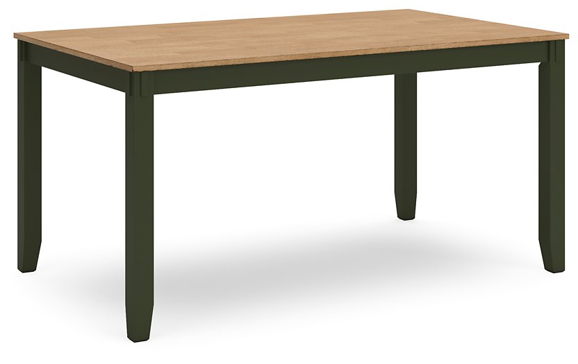Gesthaven Dining Table with 4 Chairs and Bench (Set of 6) - Abundant Home Collections