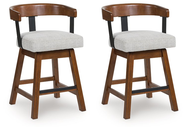 Ralene Counter Height Barstool (Set of 2) - Abundant Home Collections