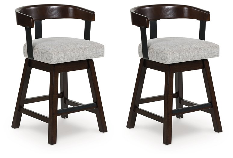 Haddigan Counter Height Barstool (Set of 2) - Abundant Home Collections