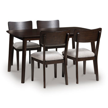 Mallenette Dining Table and 4 Chairs (Set of 5) - Abundant Home Collections