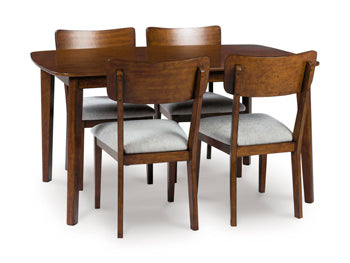 Tameride Dining Table and 4 Chairs (Set of 5) - Abundant Home Collections