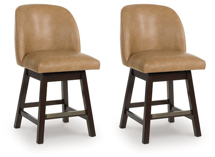 Neymorton Counter Height Barstool (Set of 2) - Abundant Home Collections