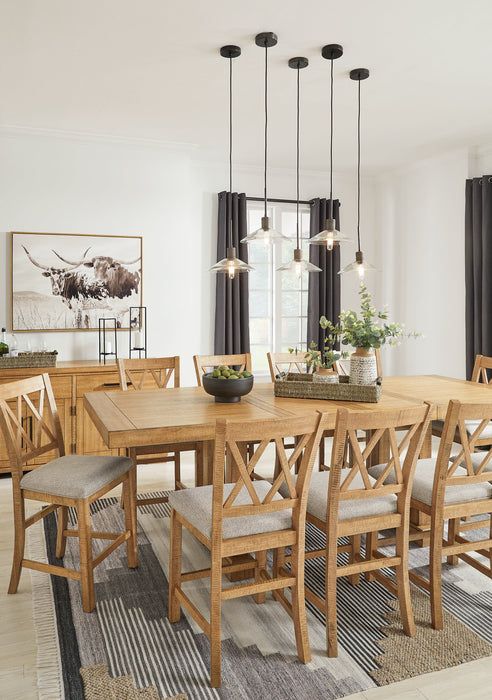 Havonplane Counter Height Dining Extension Table - Abundant Home Collections