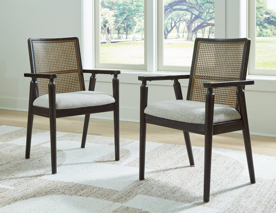 Galliden Dining Arm Chair - Abundant Home Collections