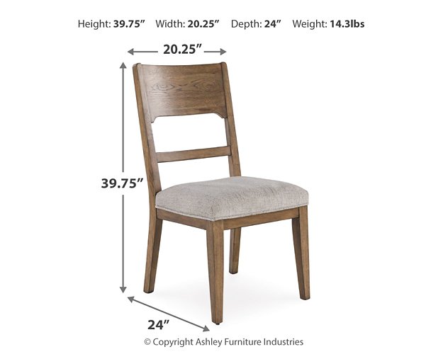 Cabalynn Dining Chair - Abundant Home Collections