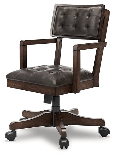 Breckington Home Office Desk Chair - Abundant Home Collections