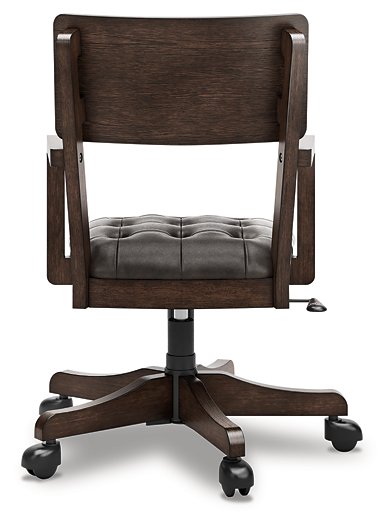 Breckington Home Office Desk Chair - Abundant Home Collections