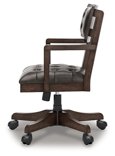 Breckington Home Office Desk Chair - Abundant Home Collections