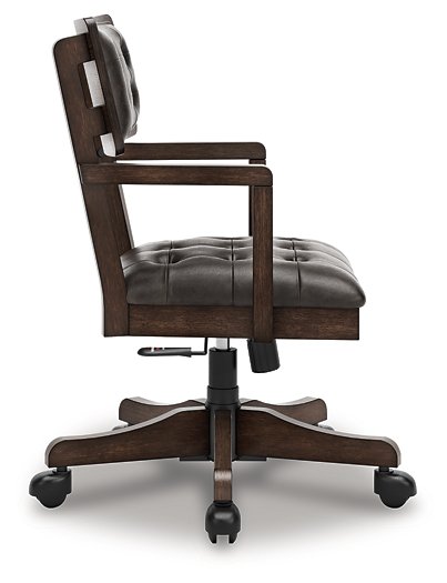Breckington Home Office Desk Chair - Abundant Home Collections