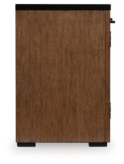 Kallari Credenza with Desk Return - Abundant Home Collections