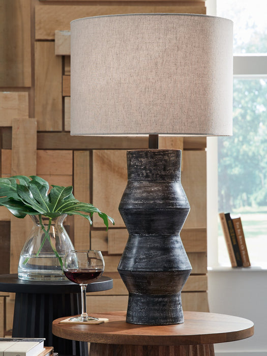 Kerbert Table Lamp - Abundant Home Collections