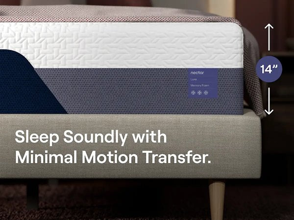 Nectar Luxe Memory Foam 5.1 Mattress - Abundant Home Collections